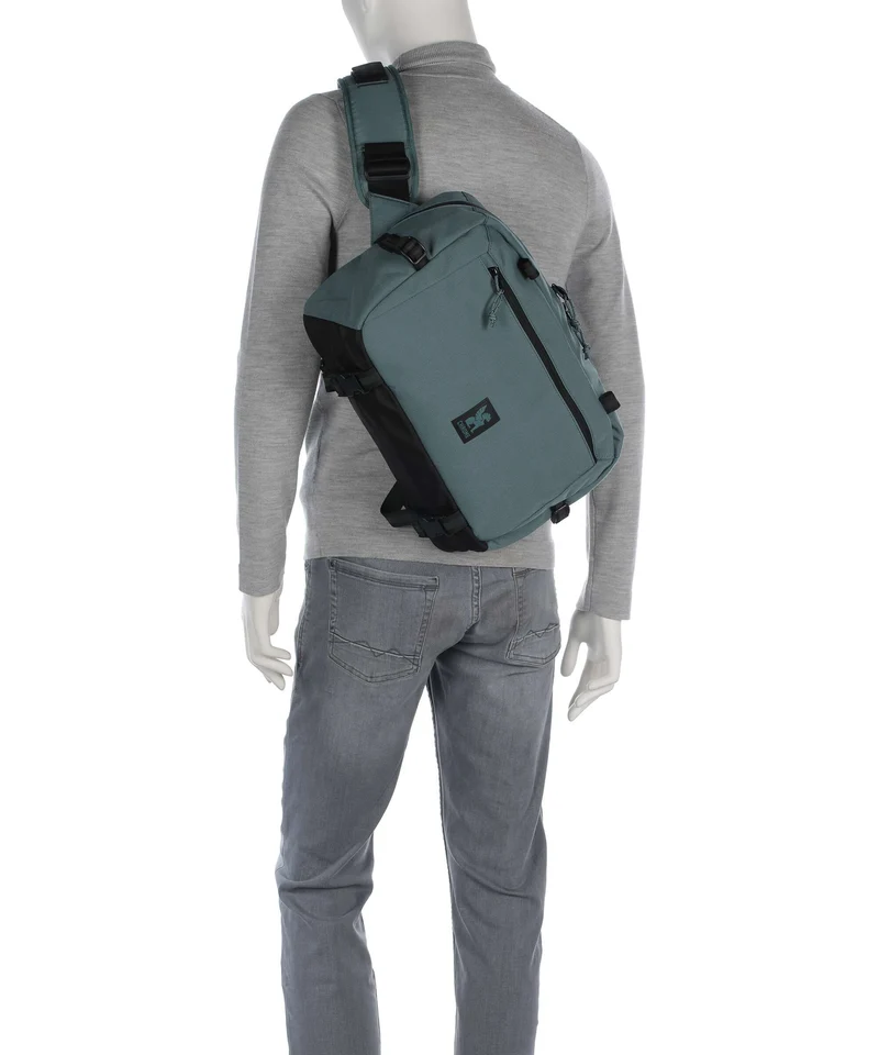 Chrome Kadet Max Bolso de mensajero steel blue
