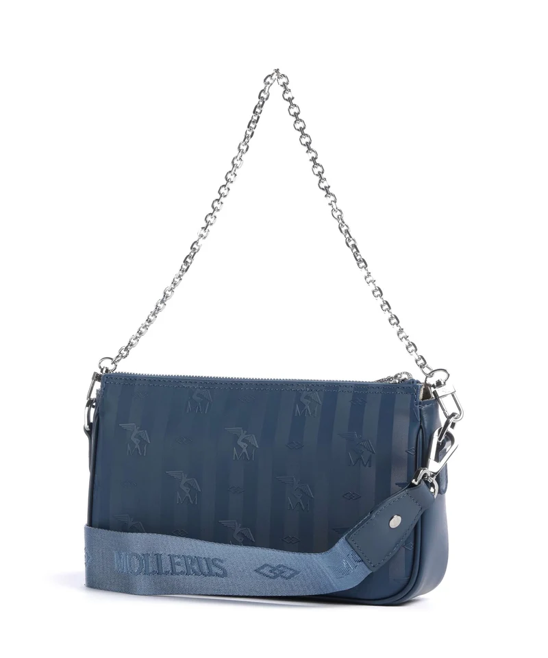 Maison Mollerus Vinerus Zell Bolso de hombro deep blau