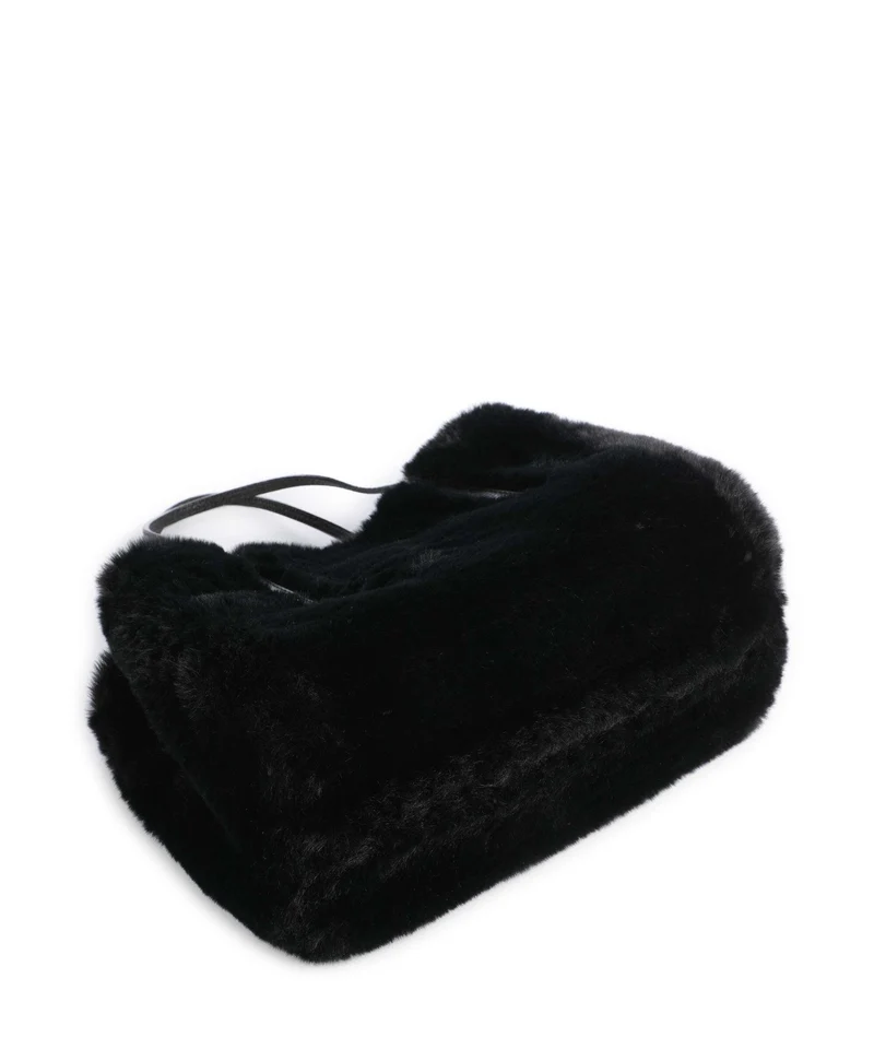 Abro Eco Fur Noelle Bolso de mano black/nickel
