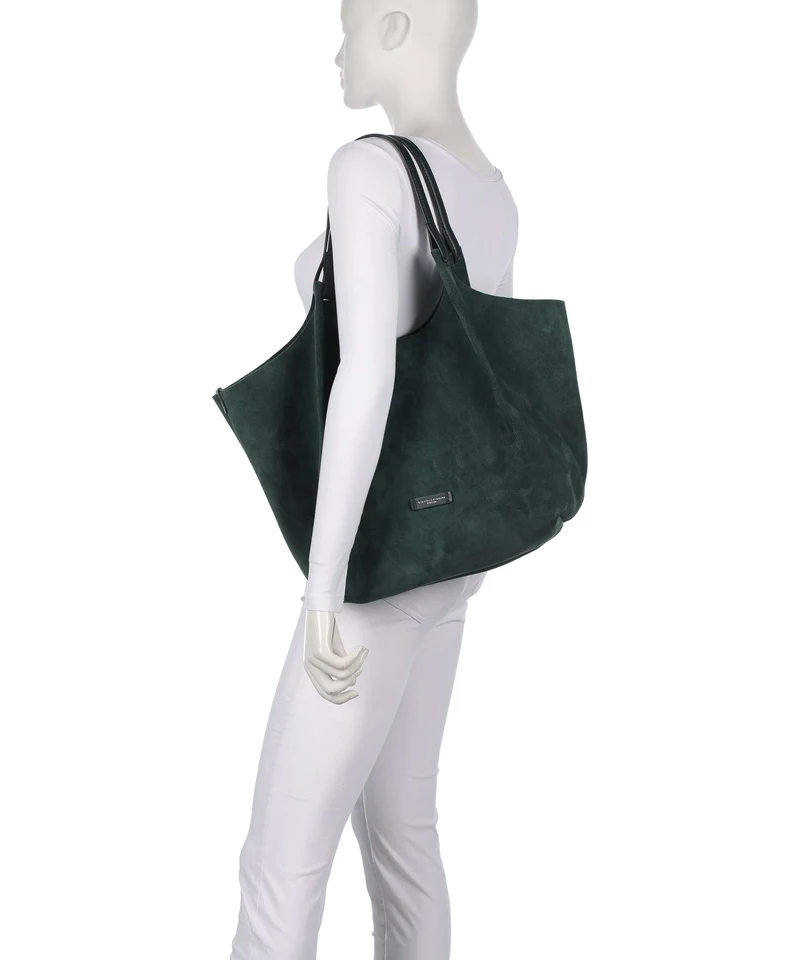 Gianni Chiarini Dua L Bolsa shopping velvet green