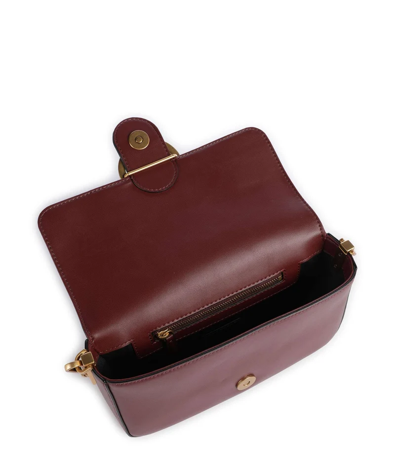 Pinko Love One Mini Slouchy Bandolera ribes intenso/antique gold