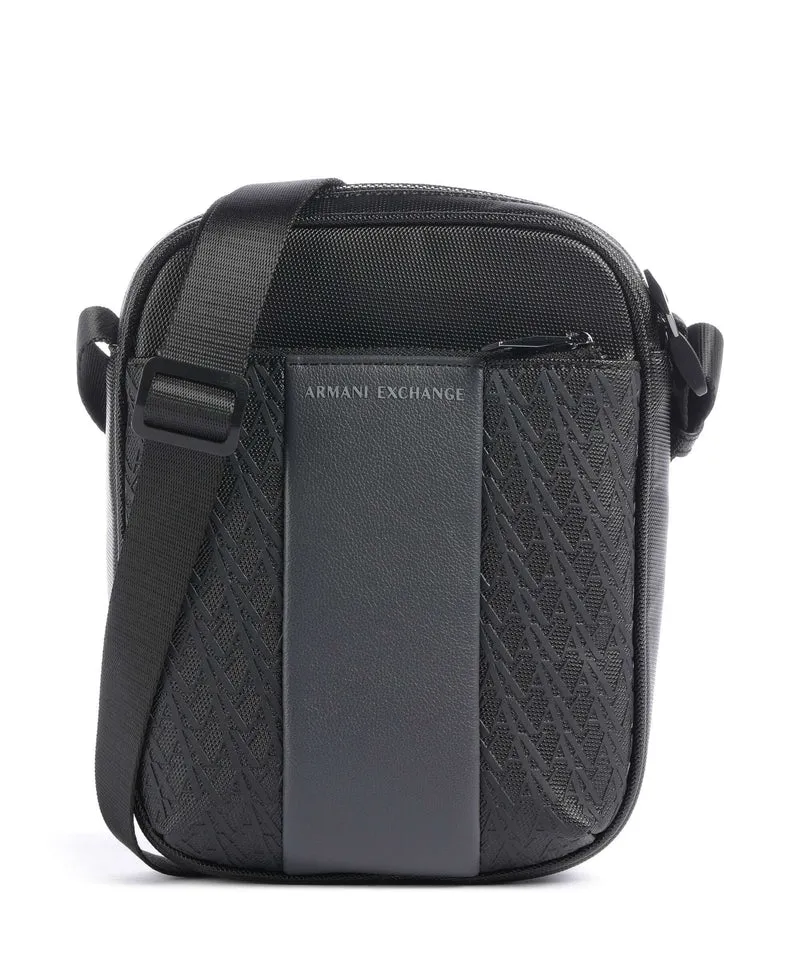 Armani Exchange William Bandolera black/forged iron