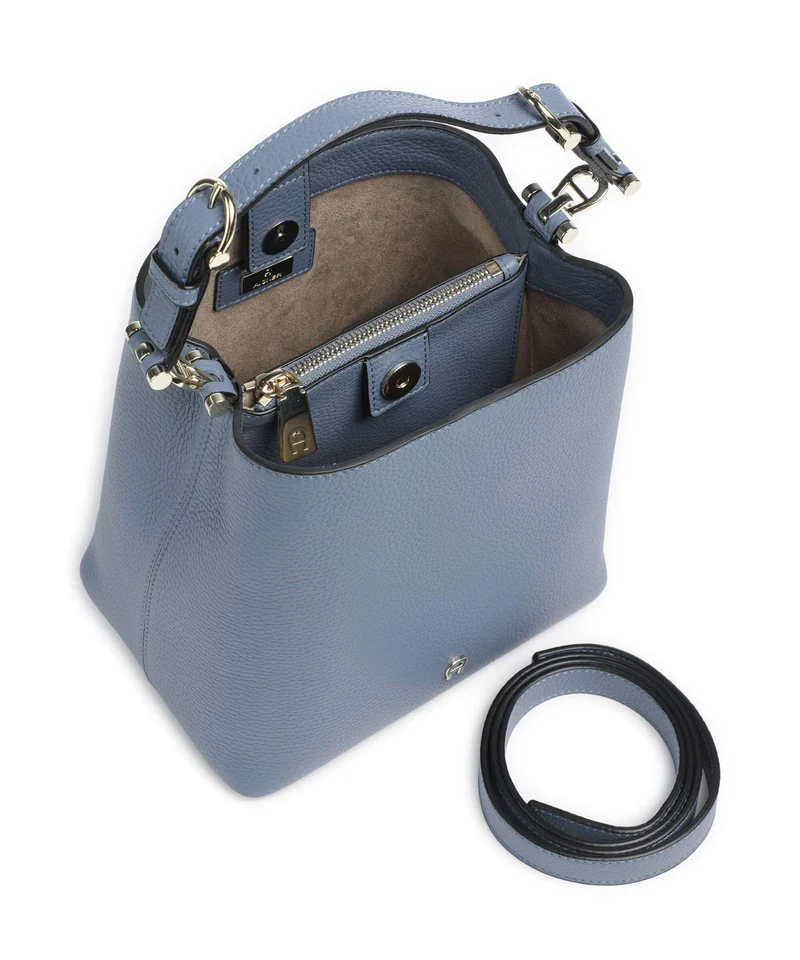 Aigner Delia S Bucket bolso de mano stormy blue