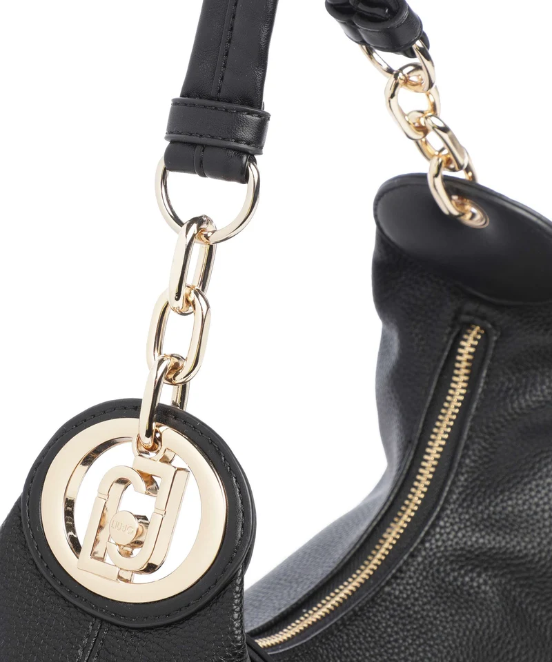 Liu Jo Faiza S Bolso de hobo nero/brass gold
