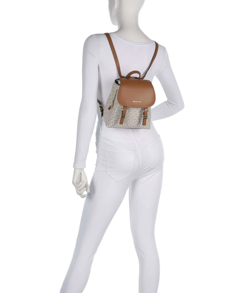 Michael Kors Quinn XS Bolso mochila vanilla/acrn