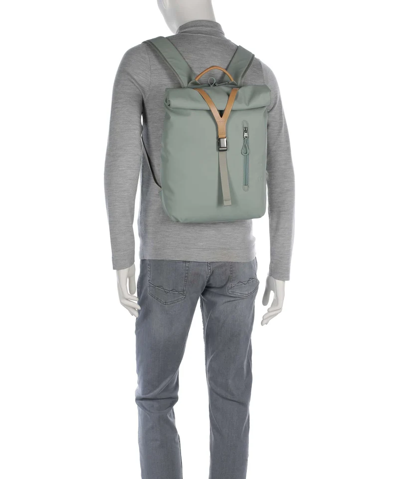 Aunts & Uncles Japan RE Tama Mochila roll-top sage green