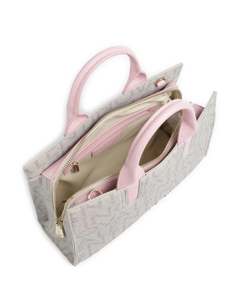 Valentino Bags Regina Re Bolso de mano beige/rosa