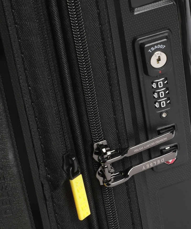 Delsey Paris Lutece Se Slim Maleta con 4 ruedas black