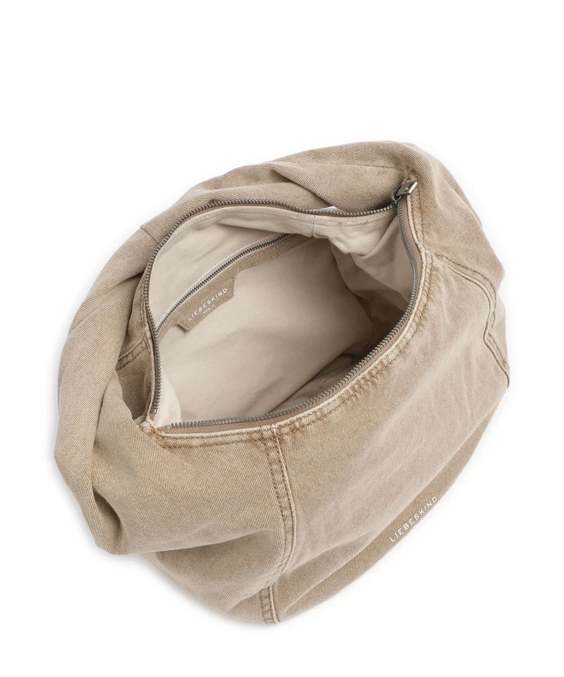 Liebeskind Farrah II Denim M Bolso de hobo beige