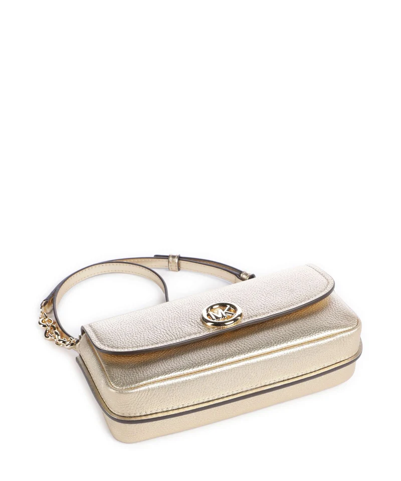 Michael Kors Nolita Small Bandolera pale gold