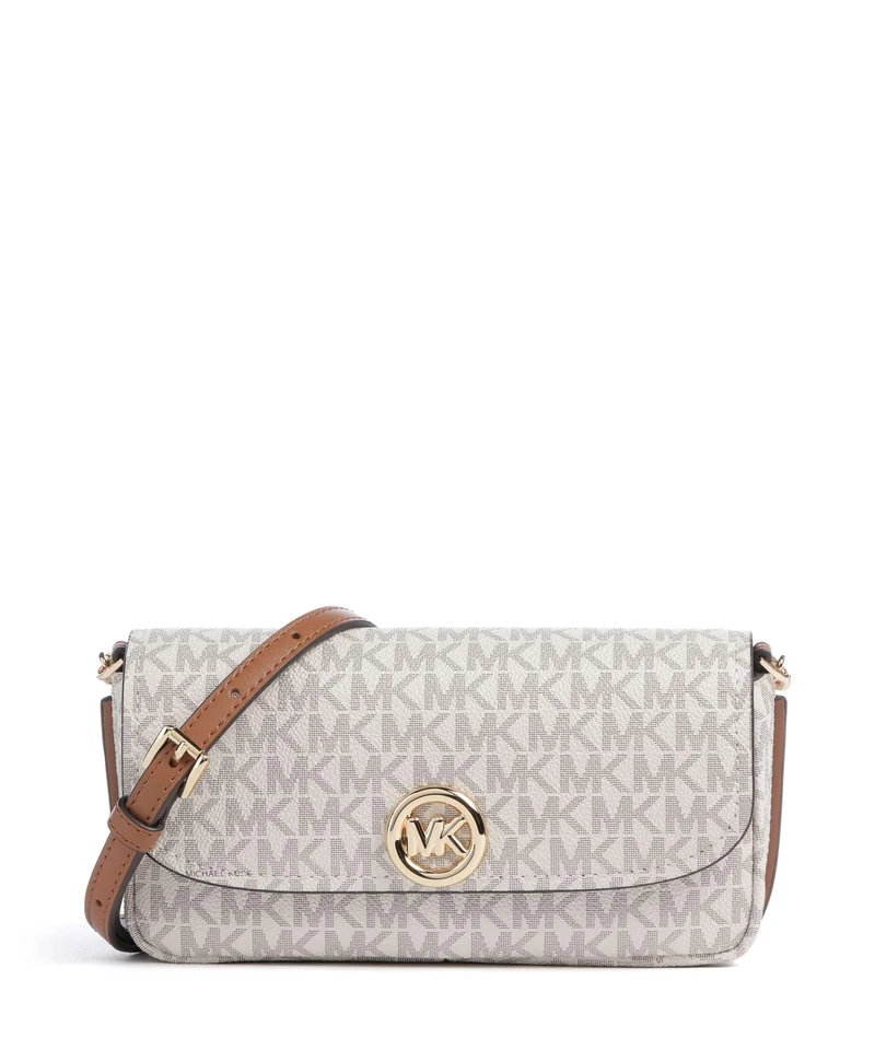 Michael Kors Nolita Small Bandolera vanilla/acrn