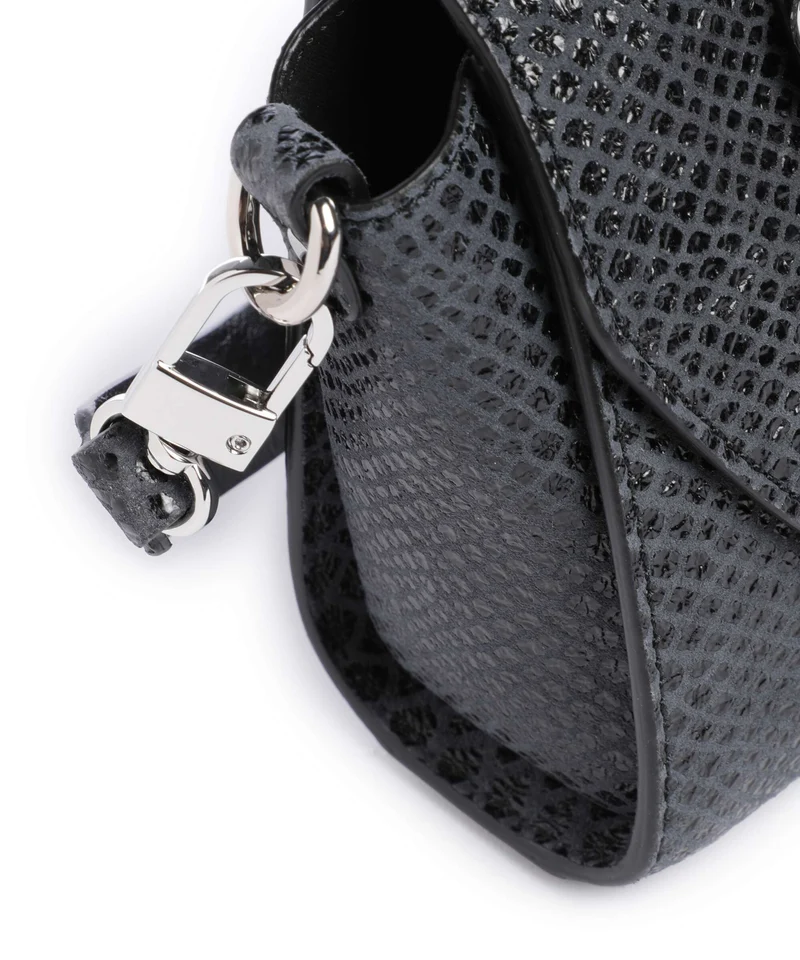 Vivienne Westwood Kimmy Snake Effect Bandolera dark grey