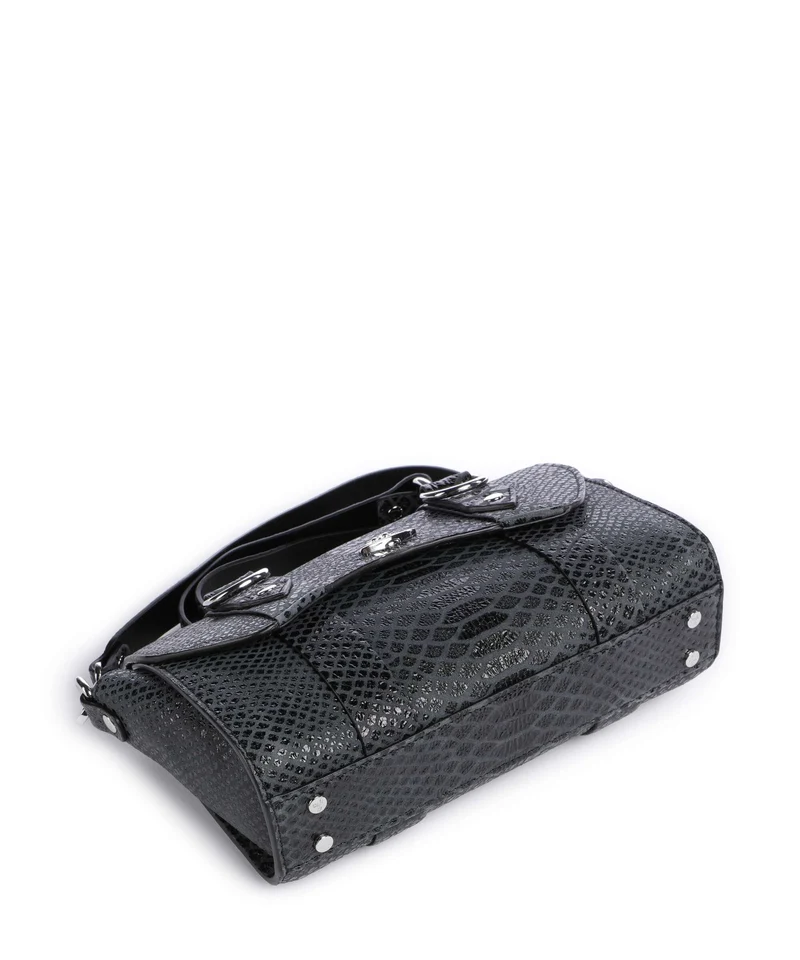 Vivienne Westwood Kimmy Snake Effect Bandolera dark grey