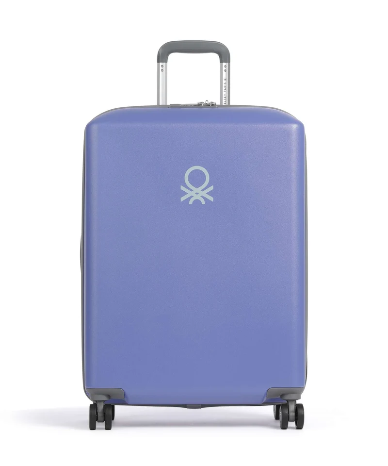 Delsey Paris x United Colors of Benetton UCB Hardside Maleta con 4 ruedas purple