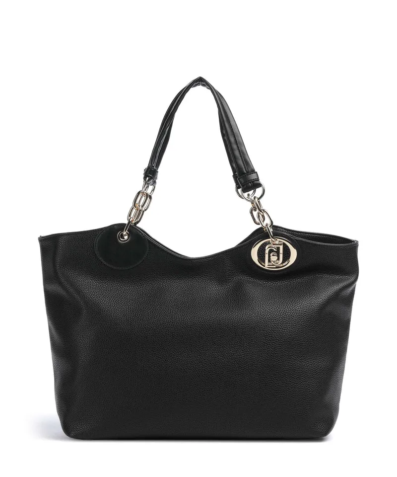 Liu Jo Faiza L Bolsa shopping nero/brass gold