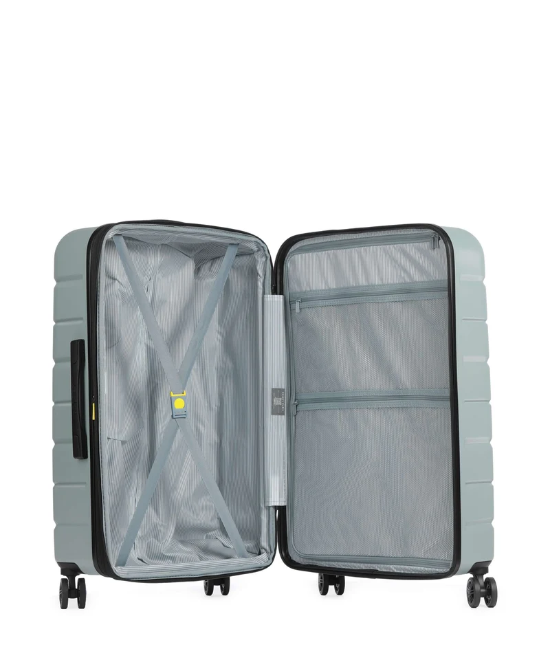 Delsey Paris Air Armour Maleta con 4 ruedas sage green