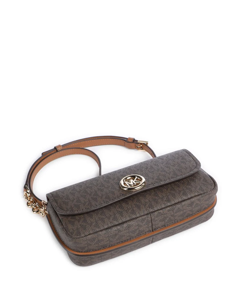 Michael Kors Nolita Small Bandolera brown/acorn