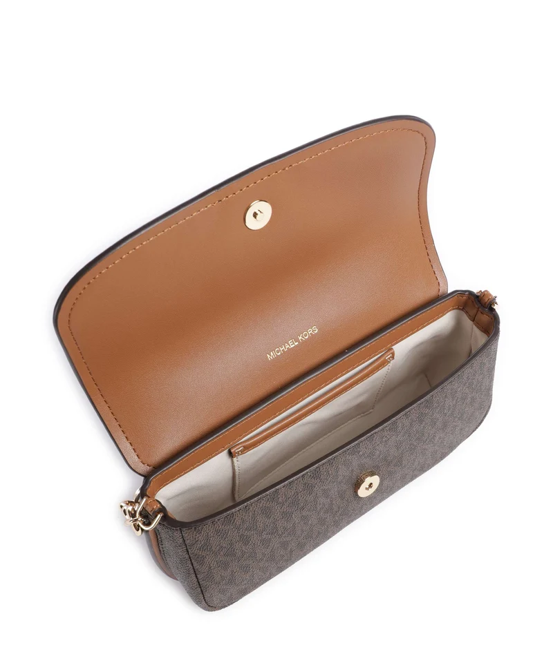 Michael Kors Nolita Small Bandolera brown/acorn
