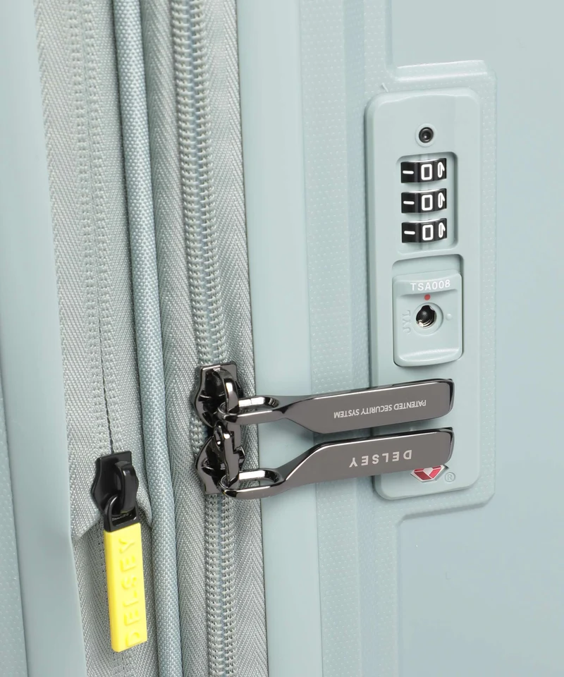 Delsey Paris Lutece Maleta con 4 ruedas sage green