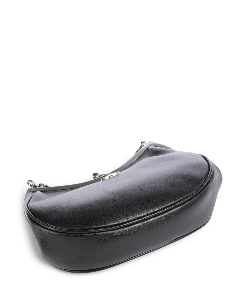 Vivienne Westwood Charm Frame Supple Bolso de hombro black/dark silver