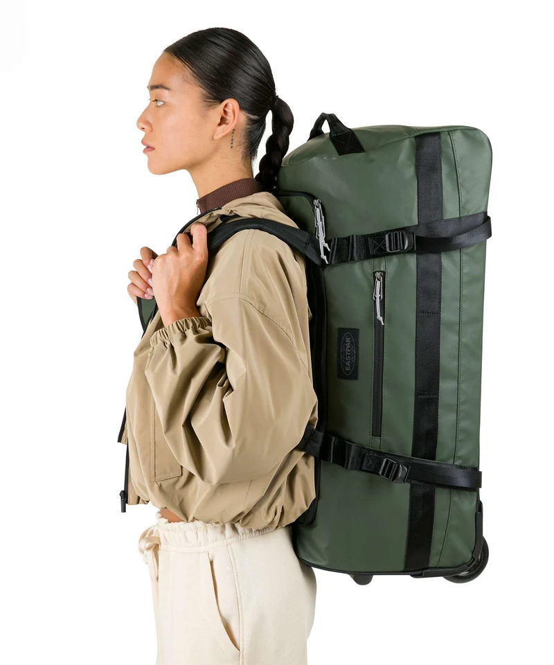 Eastpak Tarp Duffel Pack M Bolso de viaje con ruedas forest