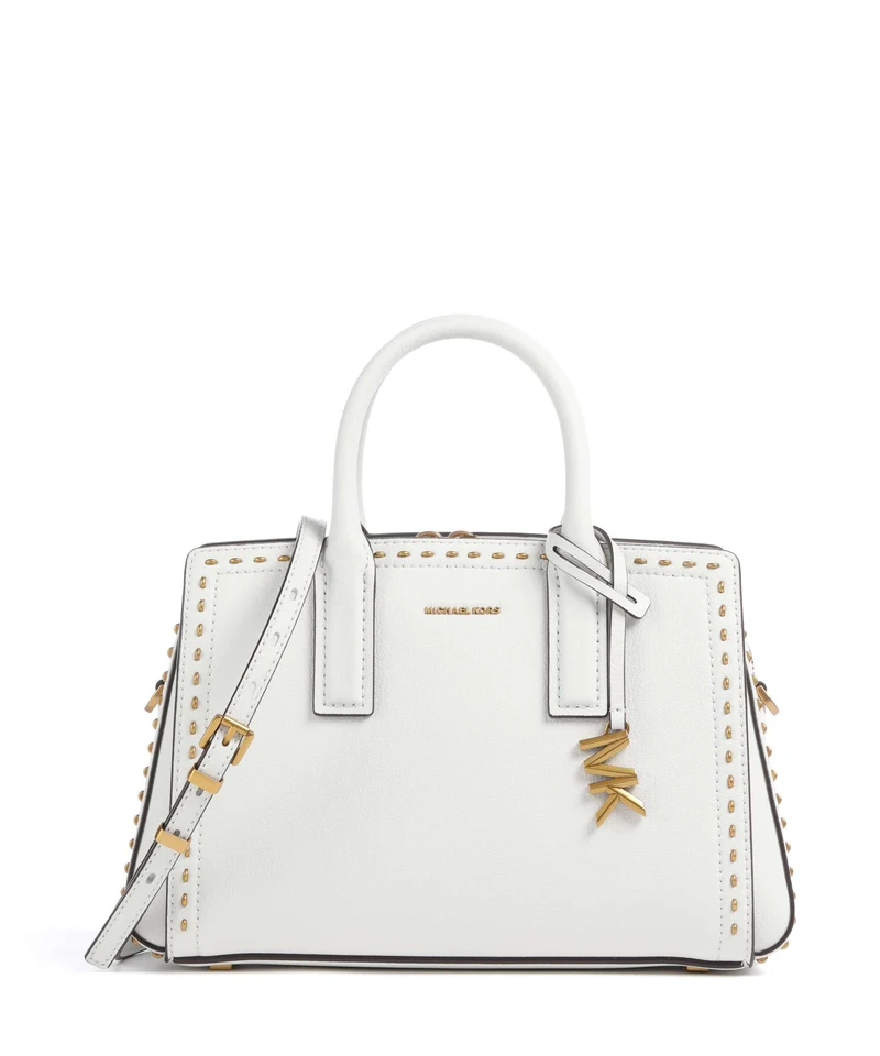 Michael Kors Laila Small Bolso de mano optic white