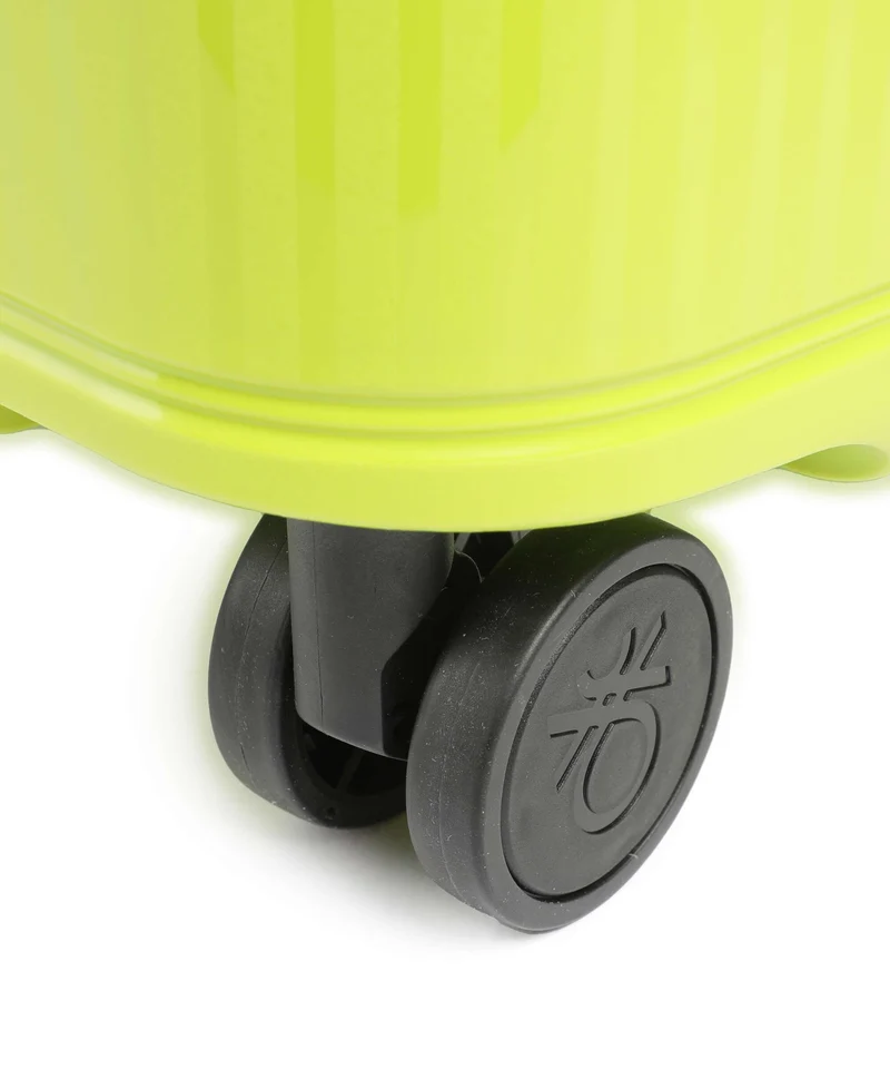 Delsey Paris x United Colors of Benetton CB Hard Maleta con 4 ruedas lime