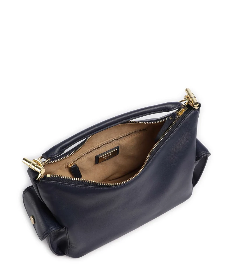Lauren Ralph Lauren Blaike Small Bolso de hombro refined navy