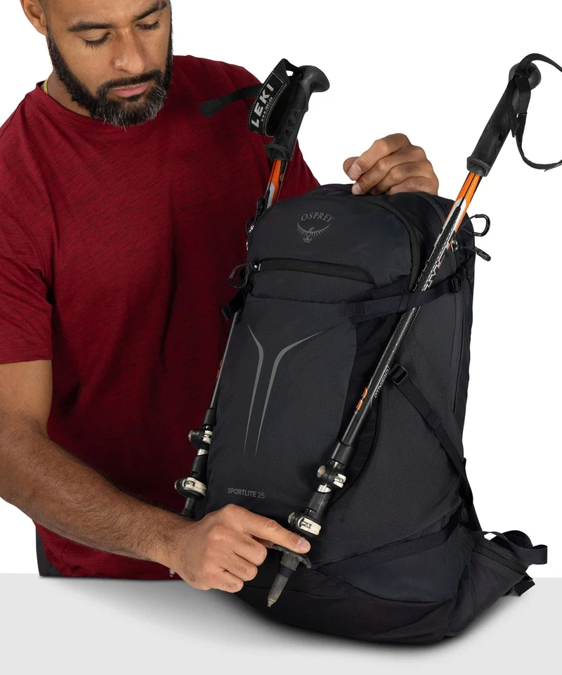 Osprey Sportlite 25 Mochila de senderismo raven black