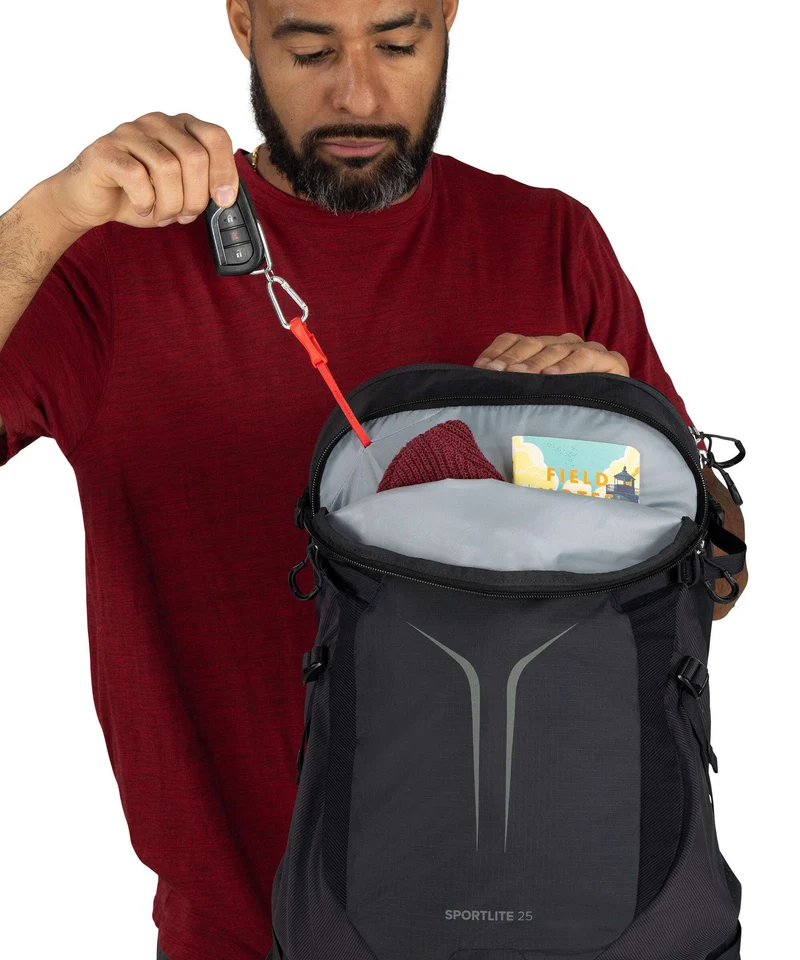 Osprey Sportlite 25 Mochila de senderismo raven black
