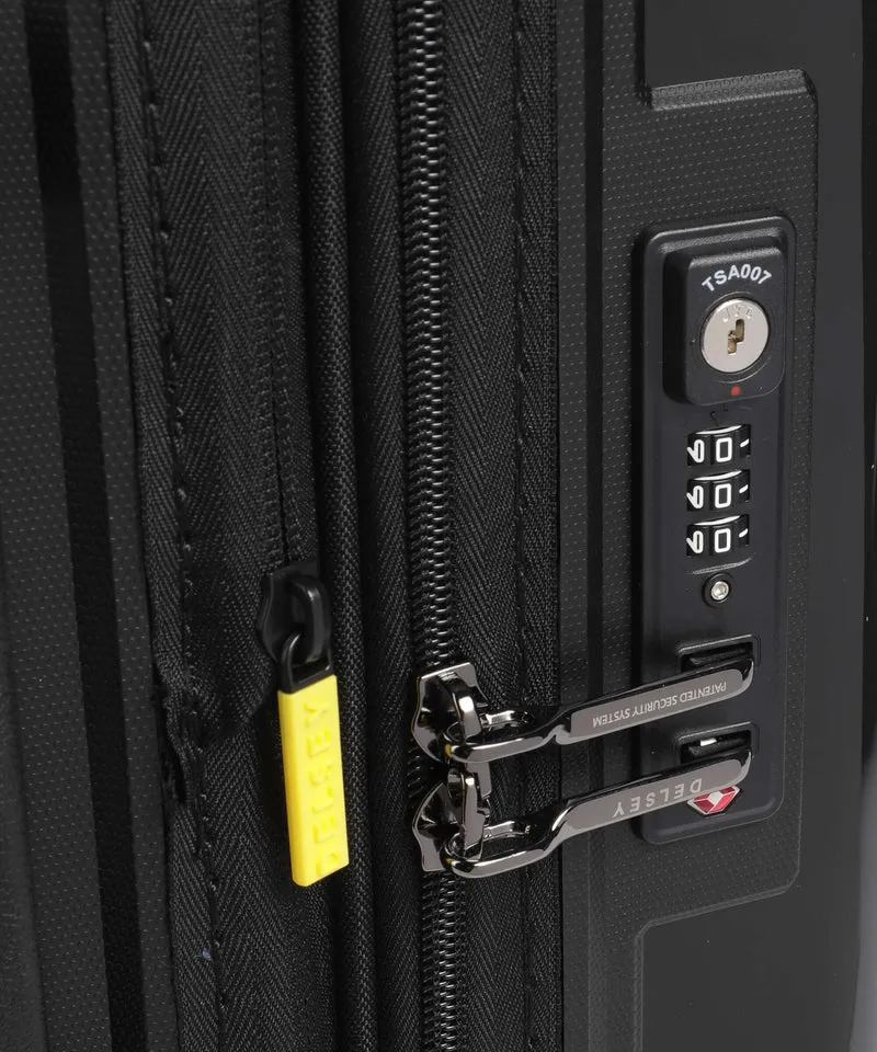Delsey Paris Lutece Se Maleta con 4 ruedas black