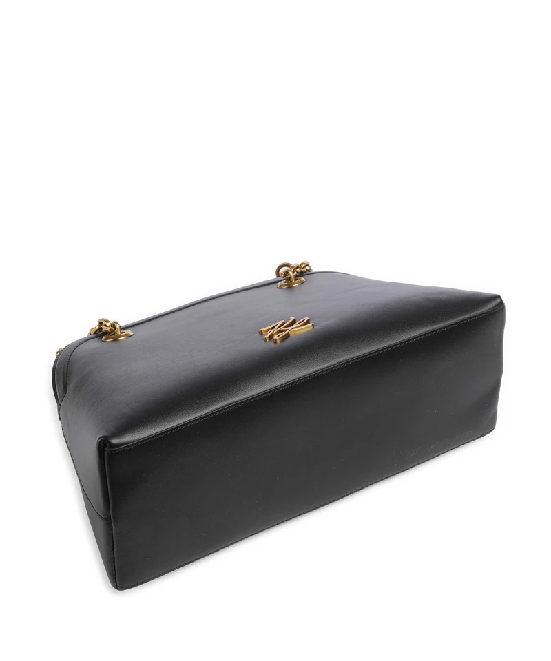 Karl Lagerfeld K/Autograph Bowling Medium Bolso de hombro black/gold