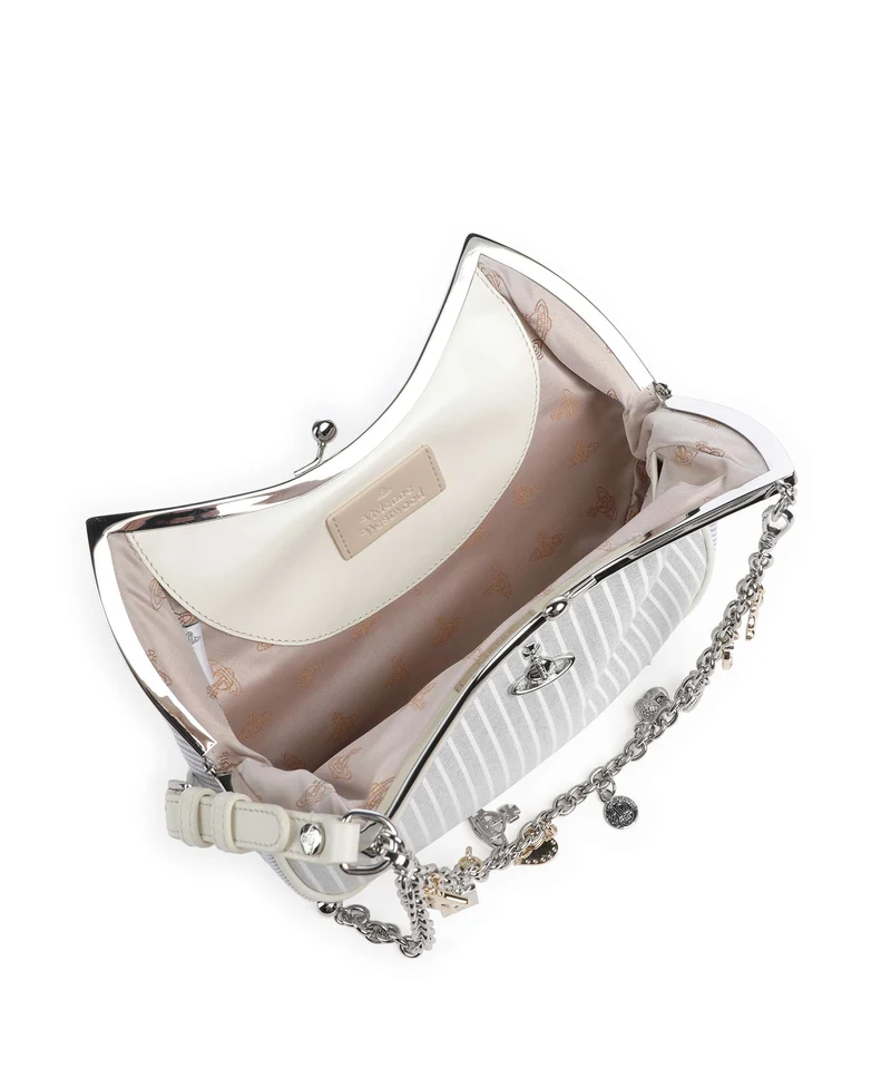 Vivienne Westwood Charm Frame Classic Oxford Shirt Bolso de hombro multi