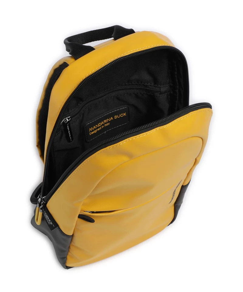 Mandarina Duck Eco Coated Mochila sling duck yellow