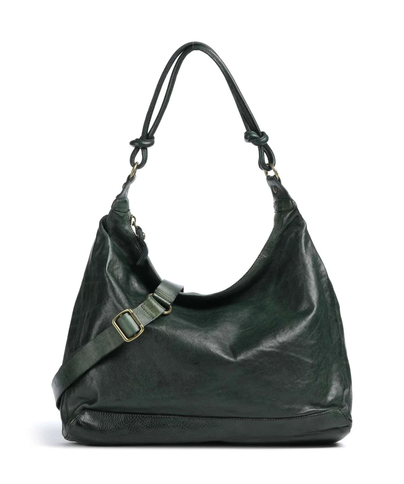Campomaggi Bolso de hobo green bottle