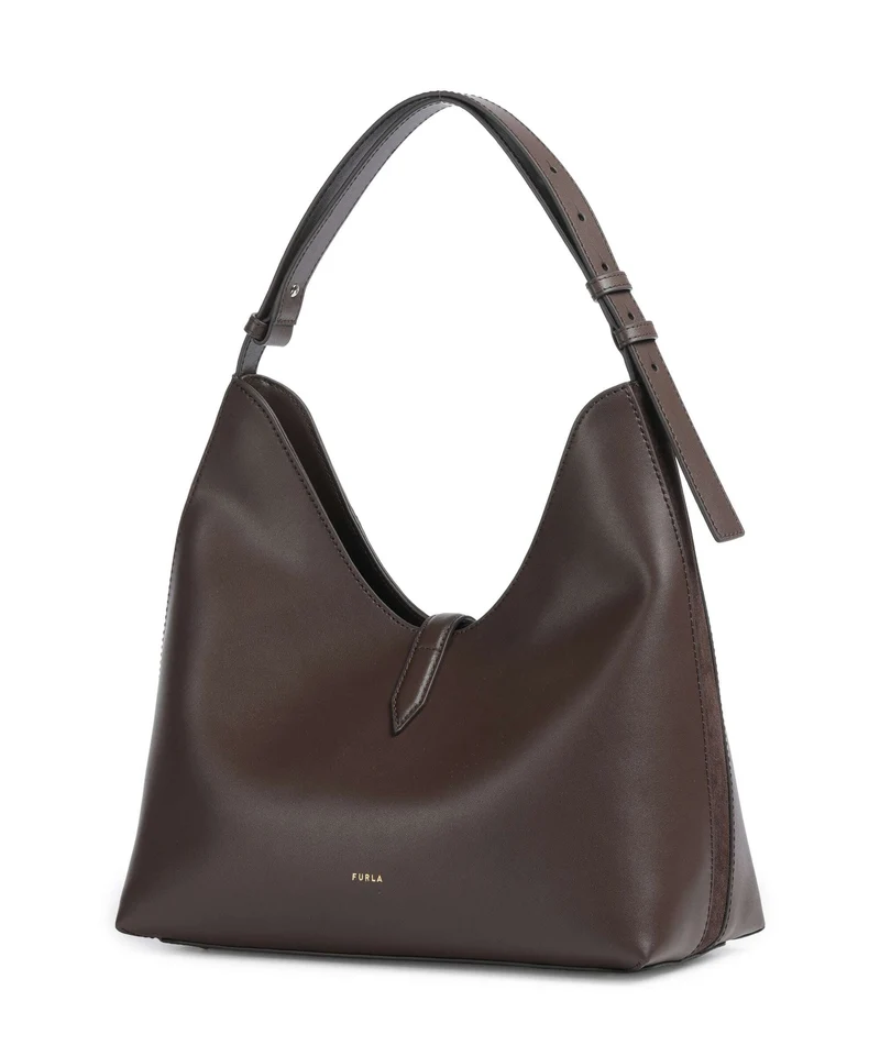 Furla Goccia M Bolso de hobo toni espresso