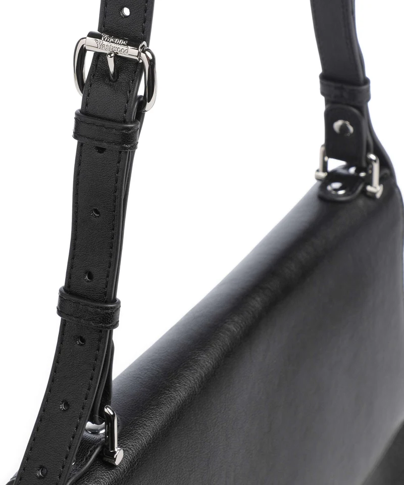 Vivienne Westwood Bianca Supple Medium Bolso de hombro black