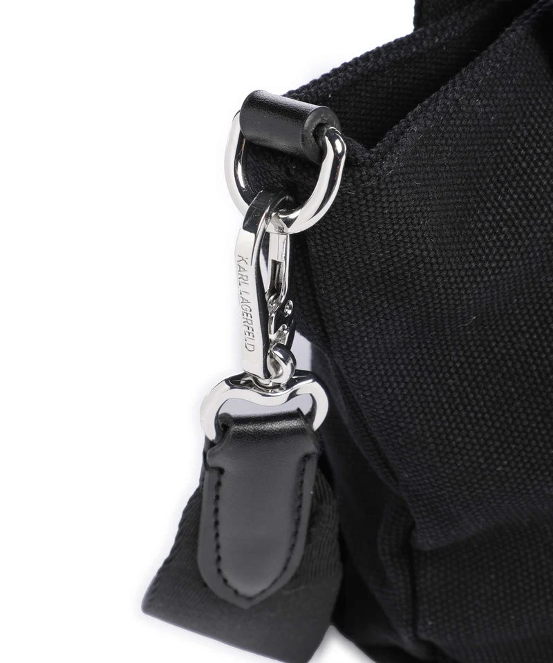 Karl Lagerfeld Ikon Circle Karl Small Bolso de mano black