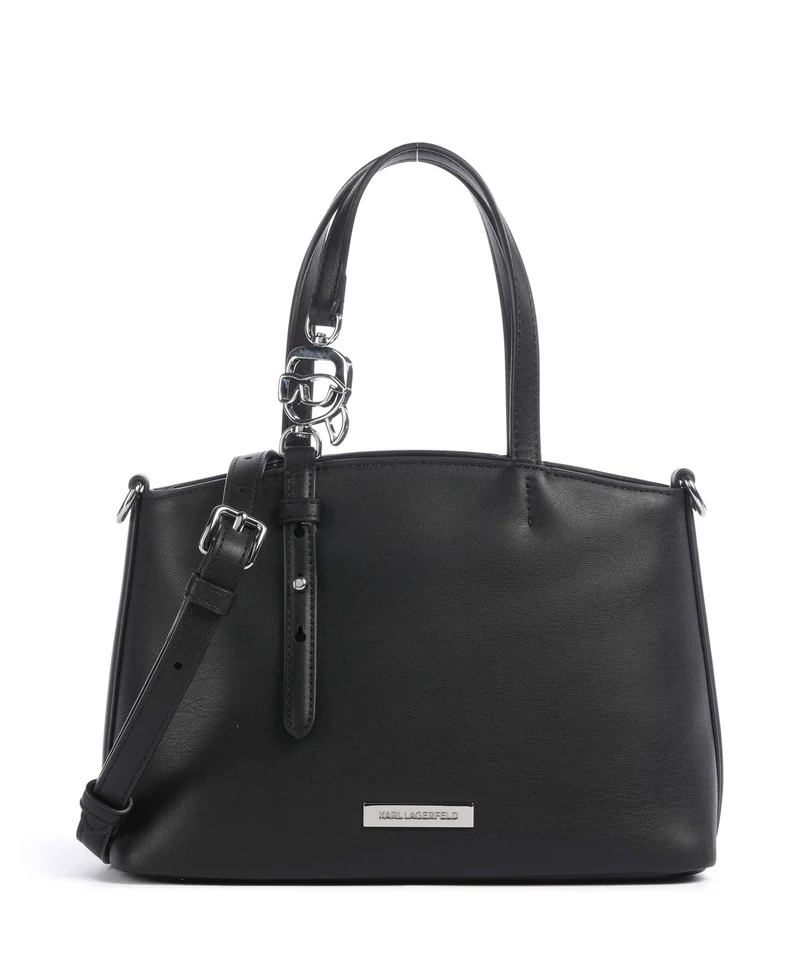 Karl Lagerfeld Ikon Smooth Bolso de mano black