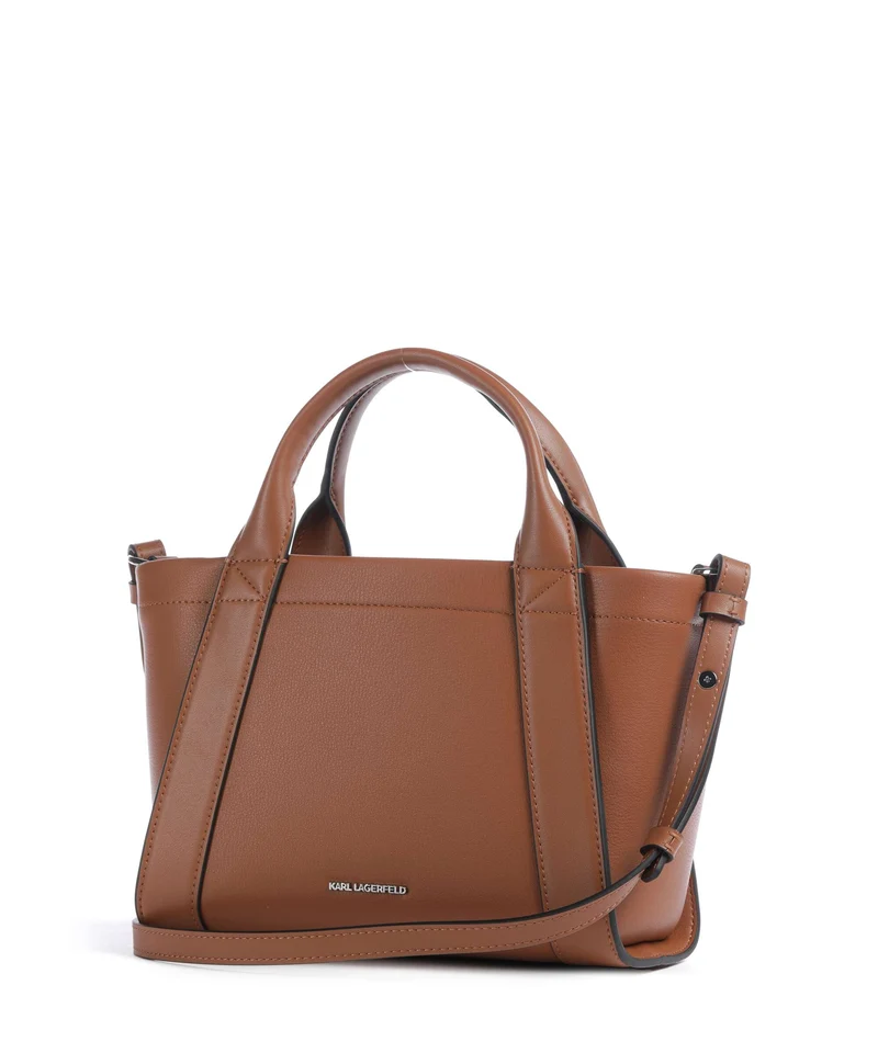 Karl Lagerfeld K/Ville Small Bolso de mano dark tan