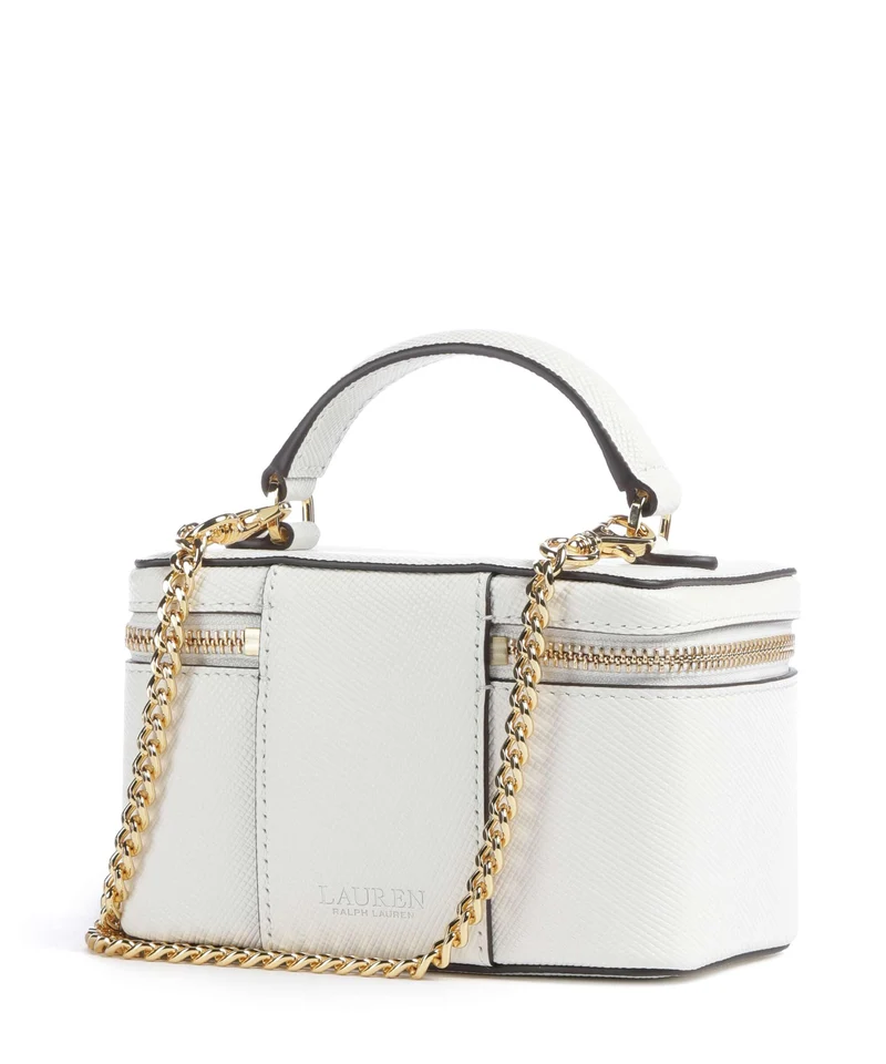 Lauren Ralph Lauren Hallee Small Bandolera white