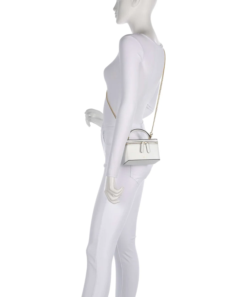 Lauren Ralph Lauren Hallee Small Bandolera white