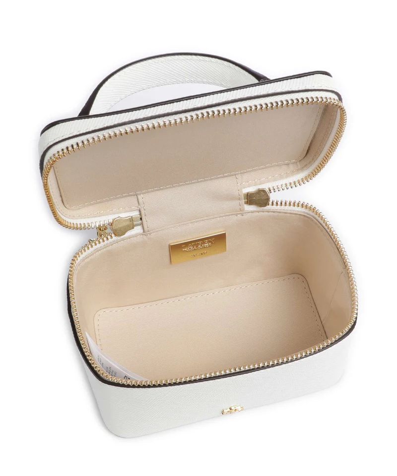 Lauren Ralph Lauren Hallee Small Bandolera white