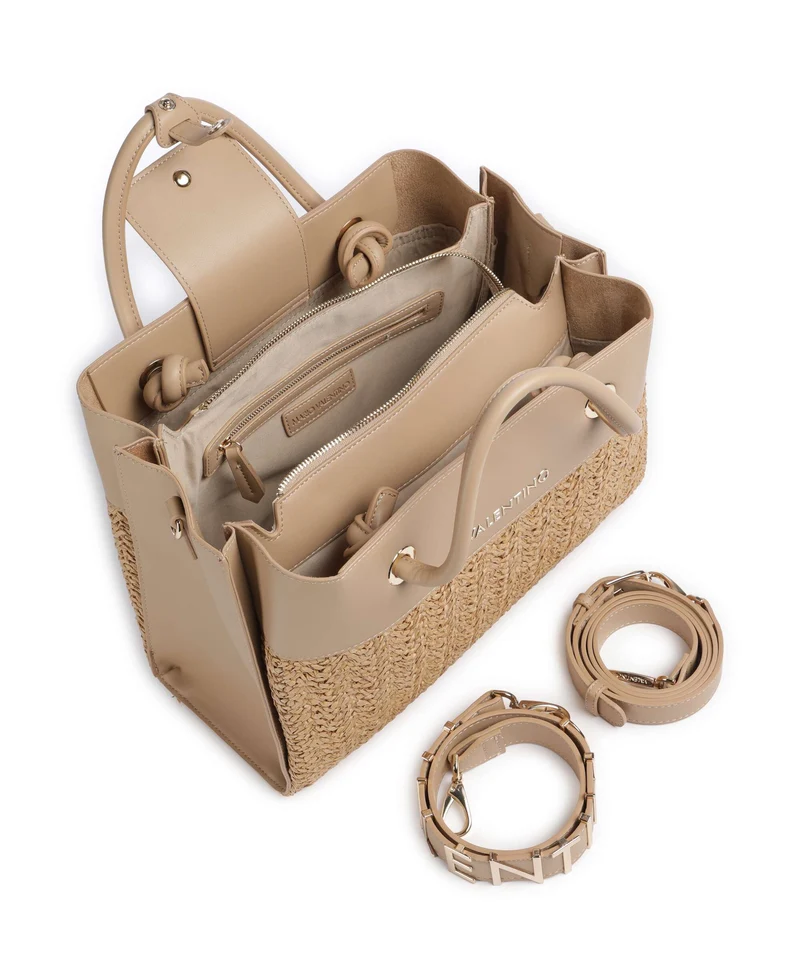 Valentino Bags Alexia Summer Bolso de mano naturale