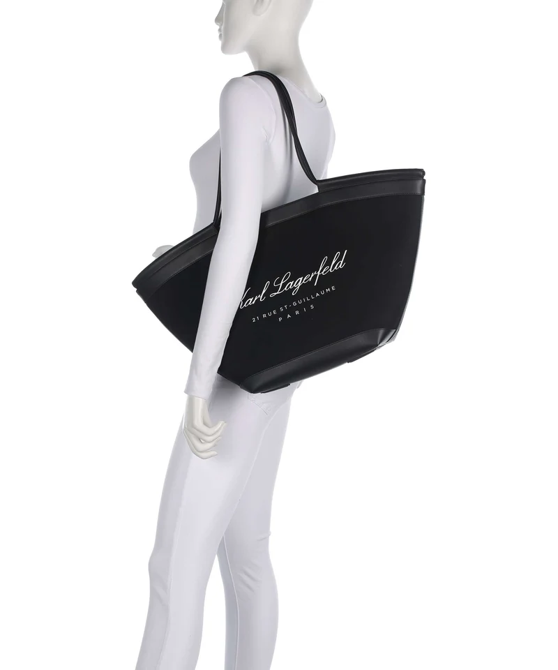 Karl Lagerfeld K/Hotel Karl Large Bolsa shopping black