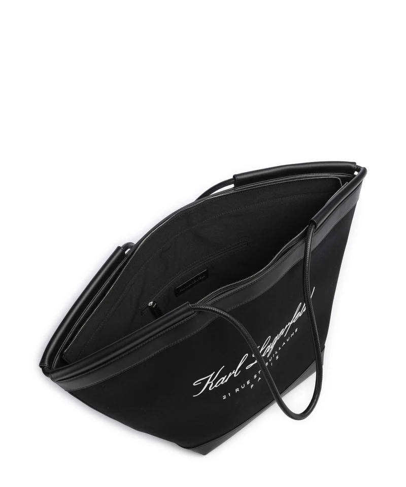Karl Lagerfeld K/Hotel Karl Large Bolsa shopping black