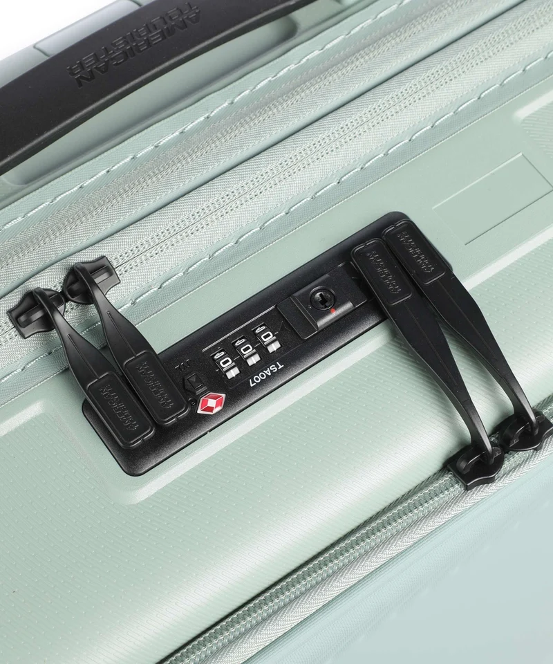 American Tourister Dashpop Maleta con 4 ruedas iceberg green