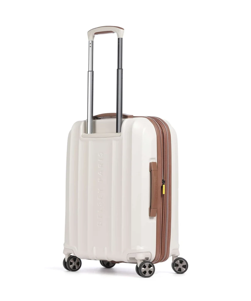 Delsey Paris Carrousel 2 Slim Maleta con 4 ruedas off white