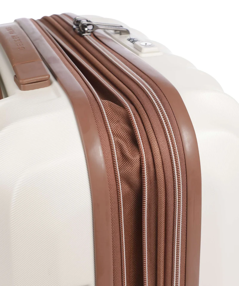 Delsey Paris Carrousel 2 Slim Maleta con 4 ruedas off white