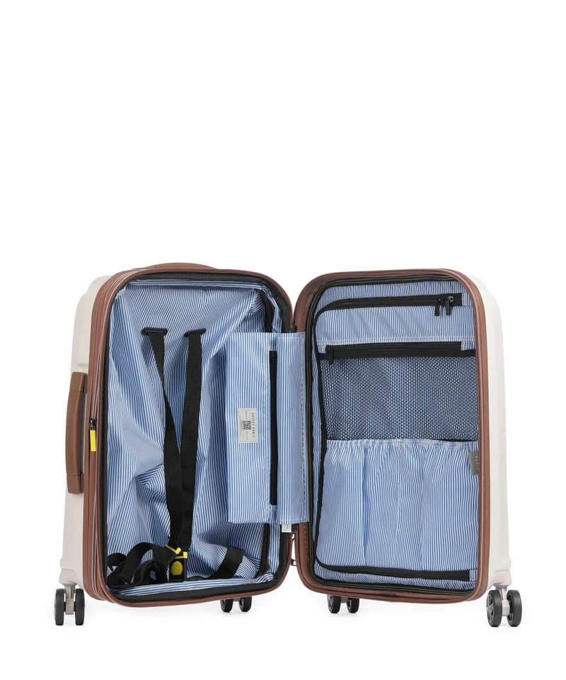 Delsey Paris Carrousel 2 Slim Maleta con 4 ruedas off white